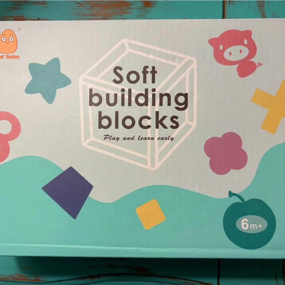 NIB Colorful Baby Building Blocks
